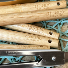 Load image into Gallery viewer, Hope30 Kitchen Custom Silicone Utensils Set with Bamboo Handles