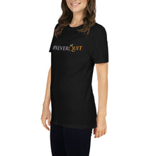 Load image into Gallery viewer, Hope30 #NeverQuit Short-Sleeve Unisex T-Shirt w/Multi Logo