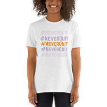 Load image into Gallery viewer, Hope30 #NeverQuit Short-Sleeve Unisex T-Shirt w/Echo Logo