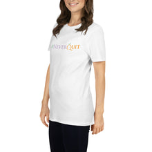 Load image into Gallery viewer, Hope30 #NeverQuit Short-Sleeve Unisex T-Shirt w/Multi Logo