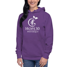 Load image into Gallery viewer, Hope30 Unisex Hoodie w/Classic White Logo