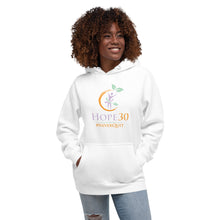 Load image into Gallery viewer, Hope30 Unisex Hoodie w/Classic Multi Logo