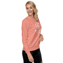 Load image into Gallery viewer, Hope30 Unisex Premium Sweatshirt w/Classic Logo in White