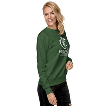 Load image into Gallery viewer, Hope30 Unisex Premium Sweatshirt w/Classic Logo in White