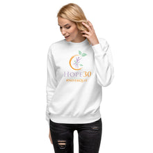 Load image into Gallery viewer, Hope30  Unisex Premium Sweatshirt w/Classic Multi Logo
