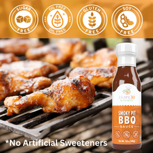 Load image into Gallery viewer, Pre-Order - Smokey Pit BBQ Sauce - Oil Free/Sugar Free
