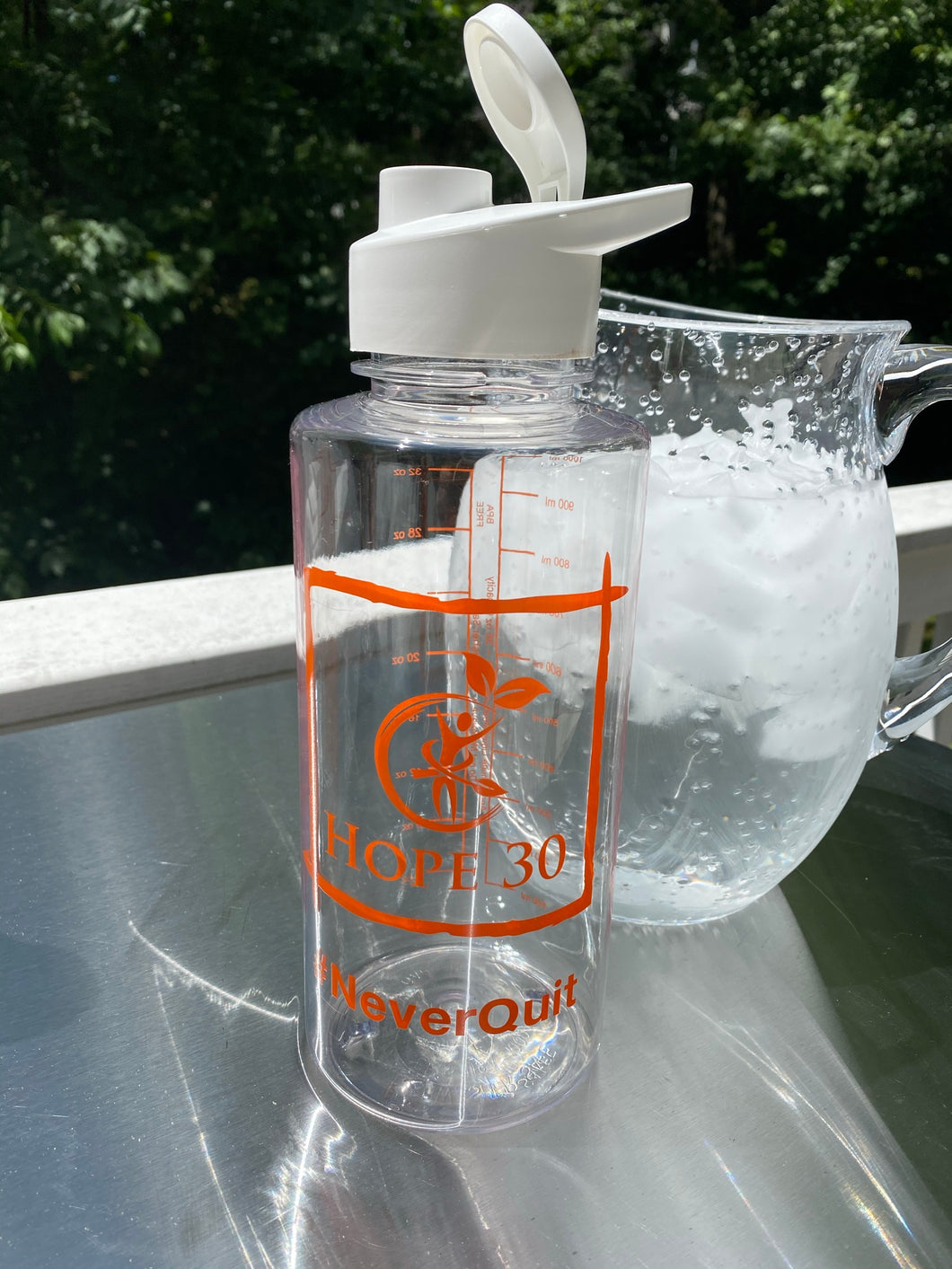 Hope30 Clear Water Bottle