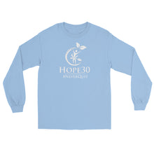 Load image into Gallery viewer, Hope30 Unisex Long Sleeve Shirt w/Classic White Logo
