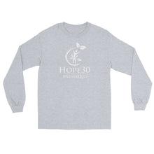 Load image into Gallery viewer, Hope30 Unisex Long Sleeve Shirt w/Classic White Logo
