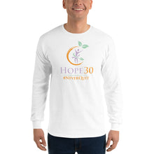 Load image into Gallery viewer, Hope30 Unisex Long Sleeve Shirt w/Classic Multi Logo
