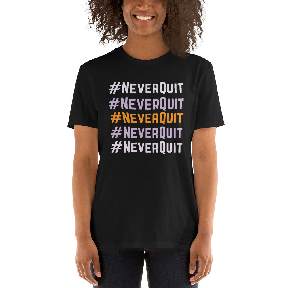 Hope30 #NeverQuit Short-Sleeve Unisex T-Shirt w/Echo Logo