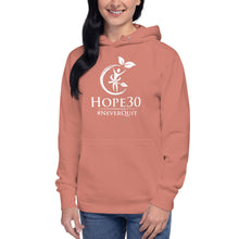 Load image into Gallery viewer, Hope30 Unisex Hoodie w/Classic White Logo
