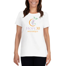 Load image into Gallery viewer, Hope30 Women&#39;s Short Sleeve T-shirt w/Classic Multi Logo
